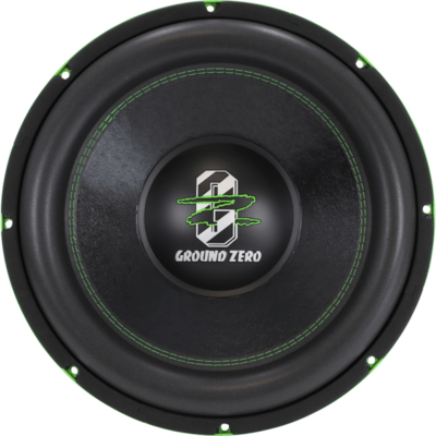 Сабвуфер GROUND ZERO GZHW 38SPL-Green