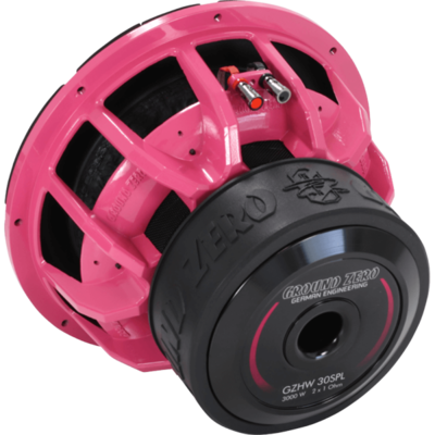 Сабвуфер GROUND ZERO GZHW 30SPL-PINK