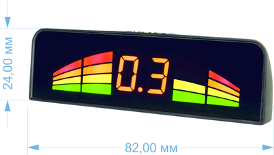 Система парковки AAALINE LED-14 Silver