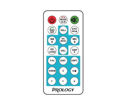 Автомагнитола PROLOGY CMX-175 (SD/USB ресивер с Bluetooth)