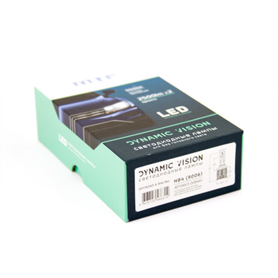 Светодиодная лампа головного света MTF DYNAMIC VISION LED HB4(9006) 5500K (DVB4K5), пара