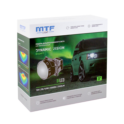 Светодиодная BI-LED линза MTF DYNAMIC VISION Expert 5000К (HL45K50E) (комплект)