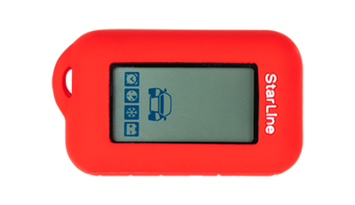 Чехол для брелока StarLine E-серия, силиконовый, красный (оригинал)