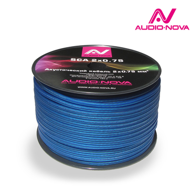 Акустический кабель Audio Nova SCA 18Ga 2х0,75мм (бухта 150м)