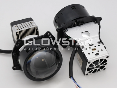 Светодиодная BI-LED линза AOZOOM A7 Bi-Led Laser 3.0 дюйма, 5500K, 12V, 90W/100W