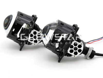 Светодиодная BI-LED линза AOZOOM A3 Max 2024 New, 2.5 дюйма, 5500К, съемное крепление, встроенный драйвер
