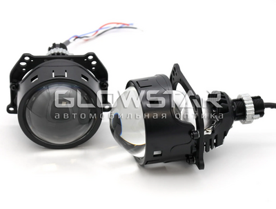 Светодиодная BI-LED линза AOZOOM A3 Max 2024 New, 2.5 дюйма, 5500К, съемное крепление, встроенный драйвер