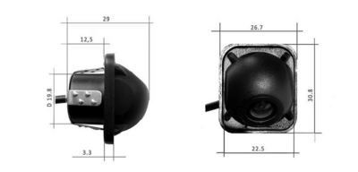 Камера PROLOGY RVC-110 AHD заднего вида