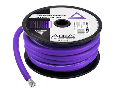 Силовой кабель Aura PCH-450V (10м бухта фиолетовый)