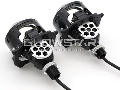 Светодиодная BI-LED линза AOZOOM A3 Max 2025 New, 3.0 дюйма, 5500К, 12V, 49W/57W, съемное гаечное крепление, 3R