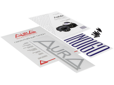 Акустика Aura INDIGO-CL5X 5,25" (13 см) 2-полосная коаксиальная (комплект)