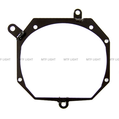Рамка для би-линз MTF №241 BMW 7 F01/F02/F04 12-15г. под Hella 3R вместо заглушки дальнего (FR241) (пара)
