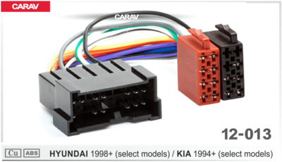 ISO-переходник CARAV 12-013 для Hyundai / Kia