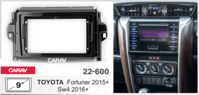 Рамка переходная CARAV 22-600 для Toyota