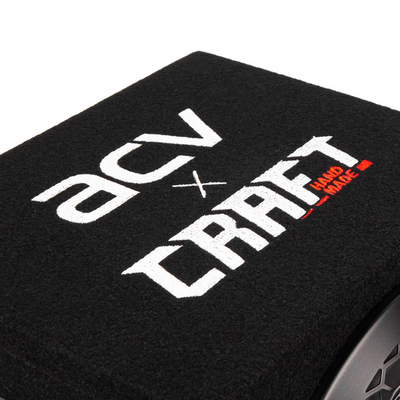 Сабвуфер ACV  CRAFT B8A активный/корпусной/600Вт/20см/SPL-105дБ