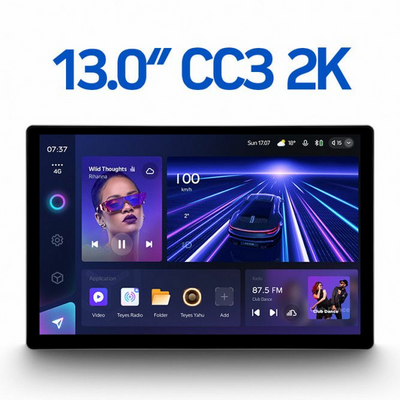 Android магнитола TEYES CC3 2K | 13" | 6/128 Gb