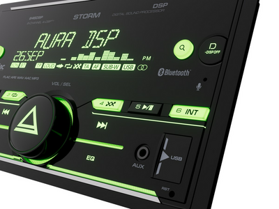 Автомагнитола Aura STORM-846DSP 2DIN USB-ресивер