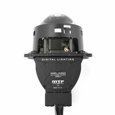 Светодиодная BI-LED линза MTF Light серия DIGITAL LIGHT, ближний/дальний, 12В, 58\65Вт, 3000-7000К, управление смартфоном, пульт ДУ, 3", к-кт.