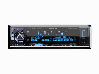 Автомагнитола Aura VENOM-D641DSP USB-ресивер
