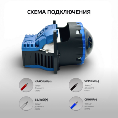 Светодиодная BI-LED линза Viper Vip-2