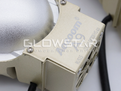 Светодиодная BI-LED линза AOZOOM A9 Original Восходящее солнце 3.0 дюйма, 2 чипа, 5500K, 12V, 50W/58W,крепление 3R (комплект, 2шт) (A9)