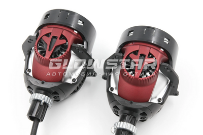 Светодиодная BI-LED линза AOZOOM A30 2025 3.0 дюйма, 5500K, 4 чипа, 12V, 54W/79W, крепление 3R и съемное гаечное