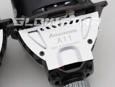 Светодиодная BI-LED линза AOZOOM A11 2025 3.0 дюйма, 2 чипа, 5500K, 12V, 56W/64W, крепление 3R и съемное гаечное (A11)