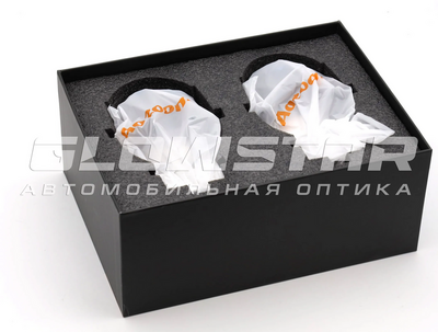 Светодиодная BI-LED линза AOZOOM A25 2025 3.0 дюйма, 2 чипа, 5500K, 12V, 66W/75W, крепление 3R (комплект, 2шт) (A25)