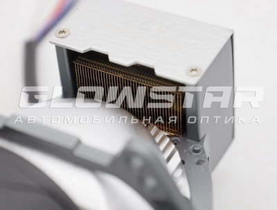 Светодиодная BI-LED линза AOZOOM A25 2025 3.0 дюйма, 2 чипа, 5500K, 12V, 66W/75W, крепление 3R (комплект, 2шт) (A25)