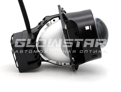 Светодиодная BI-LED линза AOZOOM K3 Dragon Knight New DK200 (III поколение) 3.0 дюйма, 2 чипа, 5500K, 12V, 50W/60W, крепление 3R (комплект, 2шт)