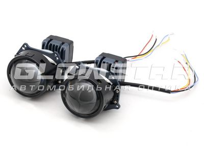 Светодиодная BI-LED линза AOZOOM Билед модули Aozoom K3 Pro 2025 Dragon Knight New (новое поколение) 3.0 дюйма, 2 чипа, 5500K, 12V, 50W/60W, крепление 3R (комплект, 2шт) (K3Pro)