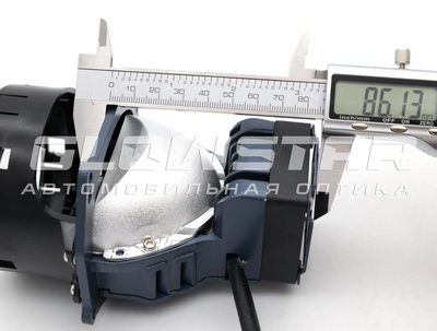 Светодиодная BI-LED линза AOZOOM Билед модули Aozoom K3 Pro 2025 Dragon Knight New (новое поколение) 3.0 дюйма, 2 чипа, 5500K, 12V, 50W/60W, крепление 3R (комплект, 2шт) (K3Pro)