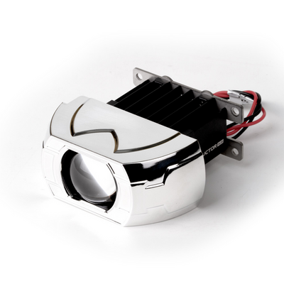 Светодиодная BI-LED линза MTF серия CONSTRUCTOR SLIM ближн, СТГ ступень, 12В, 20ВТ, 6000К, IP65 2шт. (CS20LB2)