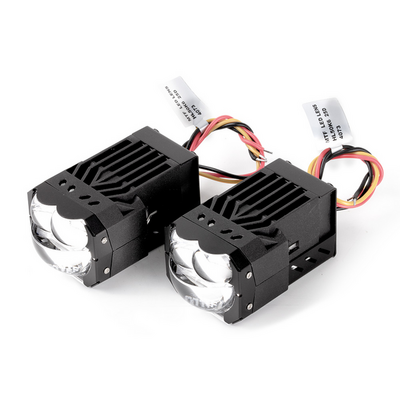 Светодиодная BI-LED линза MTF  серия CONSTRUCTOR PRO, 12В, 25/50Вт, 6000К, 2", к-т. (HL50K6)