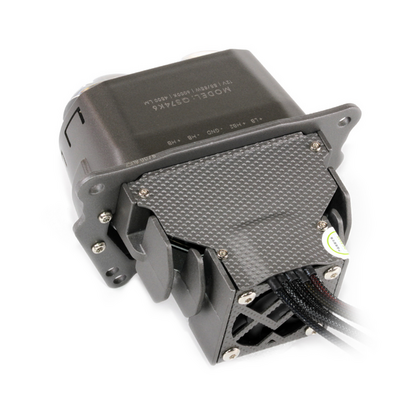 Светодиодная BI-LED линза MTF ближ/дал света серия QUADRIX SLIM, 4 линзы, 12V, 85W, 4500LM, 6000К (QS74K6)