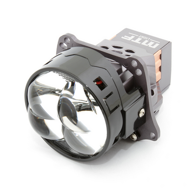 Светодиодная BI-LED линза MTF серия QUADRIX, 12В, 58/80ВТ, 6000К, 4200LM, квадролинза 3" круг (HDR4L)