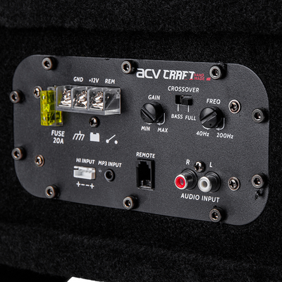 Сабвуфер ACV  CRAFT BS12A активный плоский 12 дюймов корпусной SLIM
