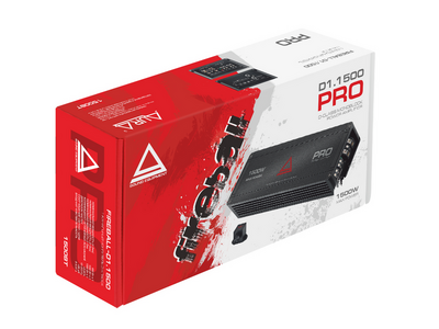 Усилитель Aura FIREBALL-1.1500 PRO 1-канальный, 1x1500 Вт RMS