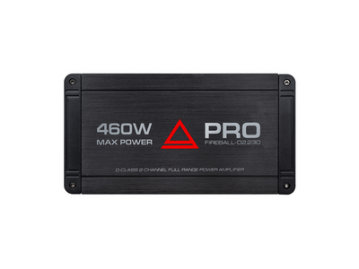 Усилитель Aura FIREBALL-D2.230 PRO 2-канальный D-класс, 2х500 Вт RMS