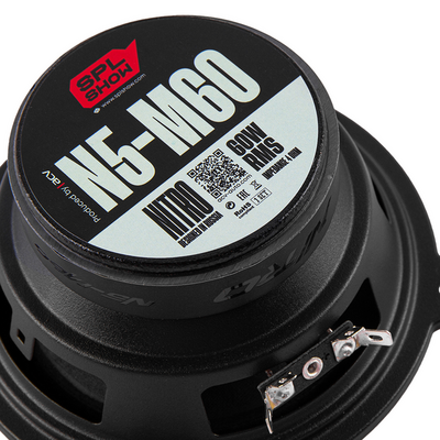 Акустика ACV Автоакустика SPL SHOW NITRO N5-M60 /СЧ 5.25"/RMS 60Вт/4Ом/6 шт.мастер
