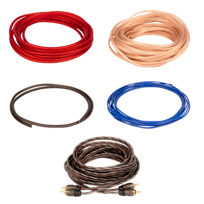 Комплект проводов ACV KIT 2.8BR (2-х кан усил-ля 8AWG/Mini ANL 40A)