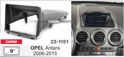 Рамка переходная CARAV 22-1151