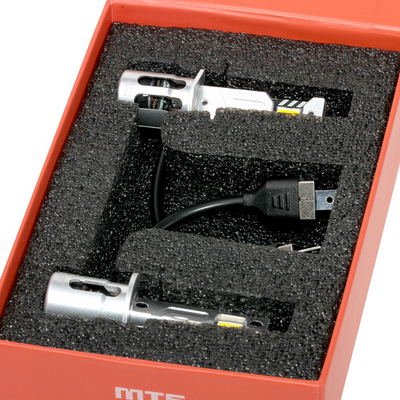 Светодиодная лампа головного света MTF серия IMPRESS RETROFIT H1, 12V, 24W, 2100LM, 3000K, штатный размер, к-кт. RF01K4