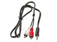 Кабель AUX Aura RCA-JA30, миниджек 3,5 mm, 1 метр