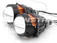 Светодиодная BI-LED линза AOZOOM K9 2025 3.0 дюйма, 2 чипа, 5500K, 12V, 65W/73W, крепление 3R и съемное гаечное (K9)