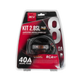 Комплект проводов ACV  KIT 2.8SL  (2-х кан усил-ля 8AWG/Mini ANL 40A)