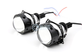 Светодиодная BI-LED линза AOZOOM A5+ Bi-Led 2020, 3.0 дюйма, 35w, 9-16v, крепление 3R и винтом, пара
