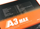 Светодиодная BI-LED линза AOZOOM A3 Max 2025 New, 3.0 дюйма, 5500К, 12V, 49W/57W, съемное гаечное крепление, 3R