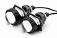 Светодиодная BI-LED линза Sariti S7 3.0 дюйма, 2 чипа, 5500K, 12V, 49W/58W, крепление 3R и съемное гаечное (пара)