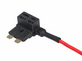 Держатель предохранителя Aura FHW-TL20/10 на 2 предохранителя miniATC, low profile, кабель 20см, 10 шт.
